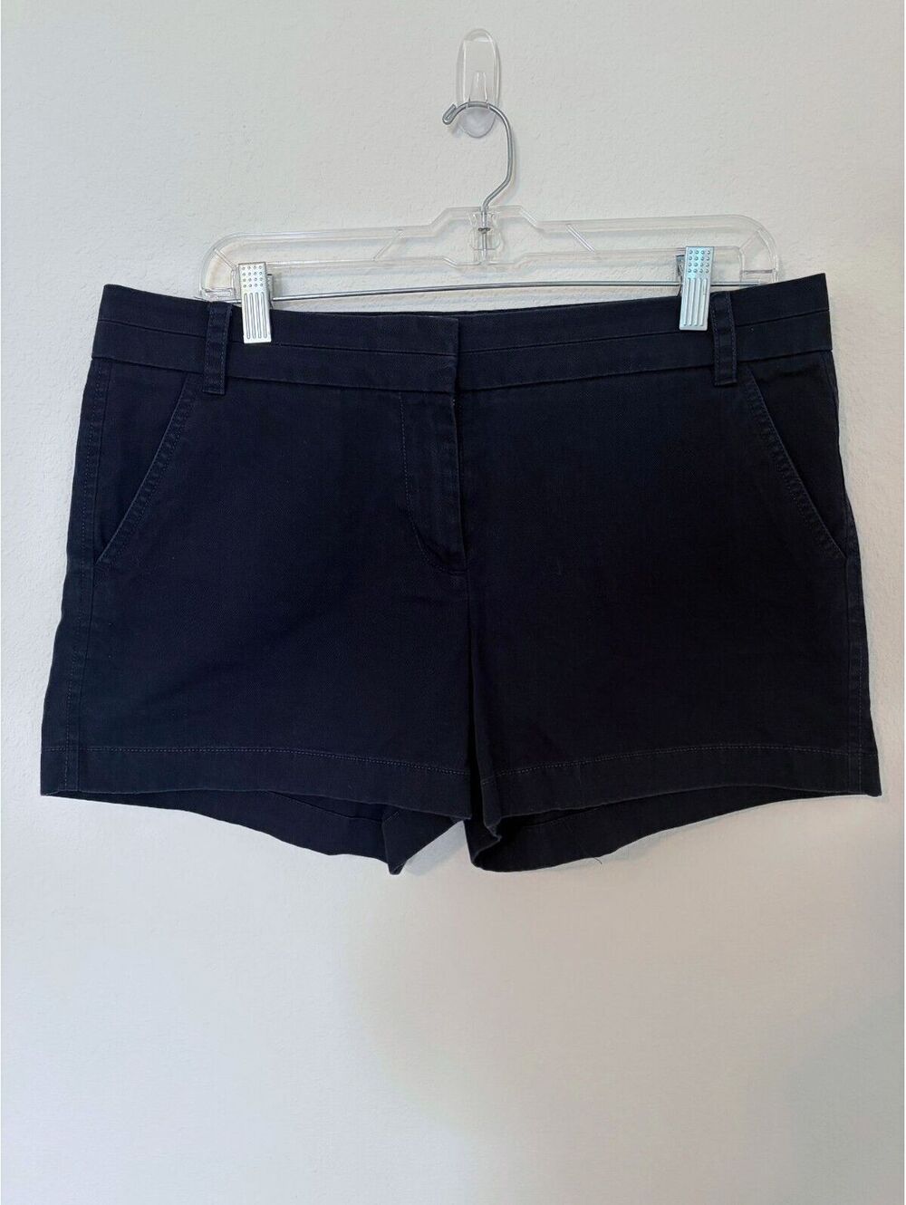 J.Crew 3.5" Classic Chino Shorts Navy Blue Size 10